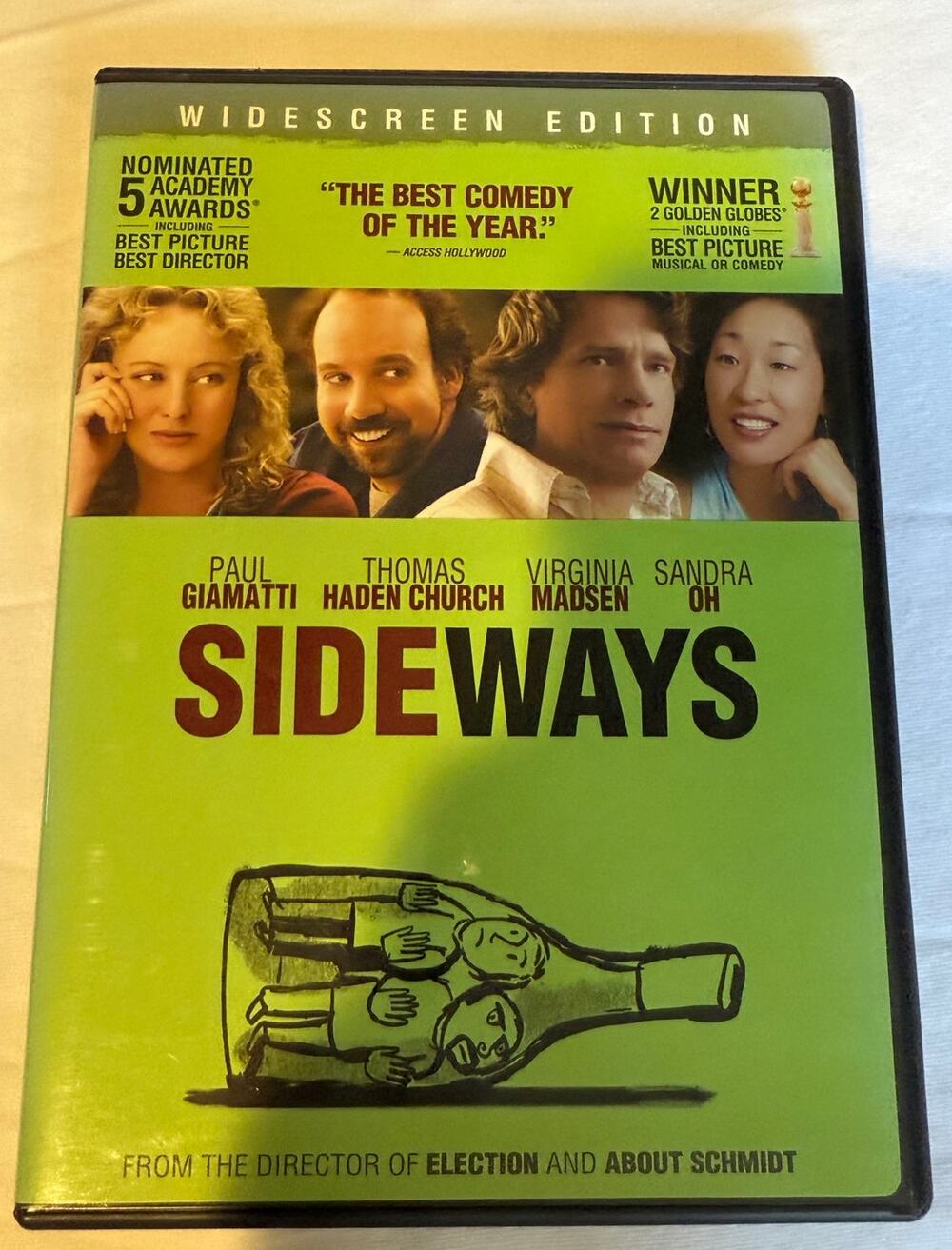 Sideways - Widescreen Edition (2005, DVD) Sandra Oh Paul Giamatti